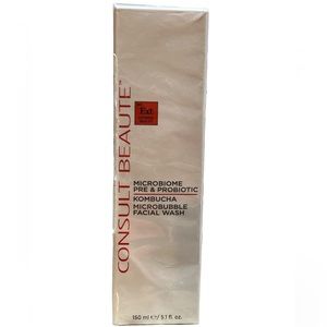 Consult Beaute Microbiome Pre & Probiotic Kombucha Facial Wash 5.1 oz.  NWT